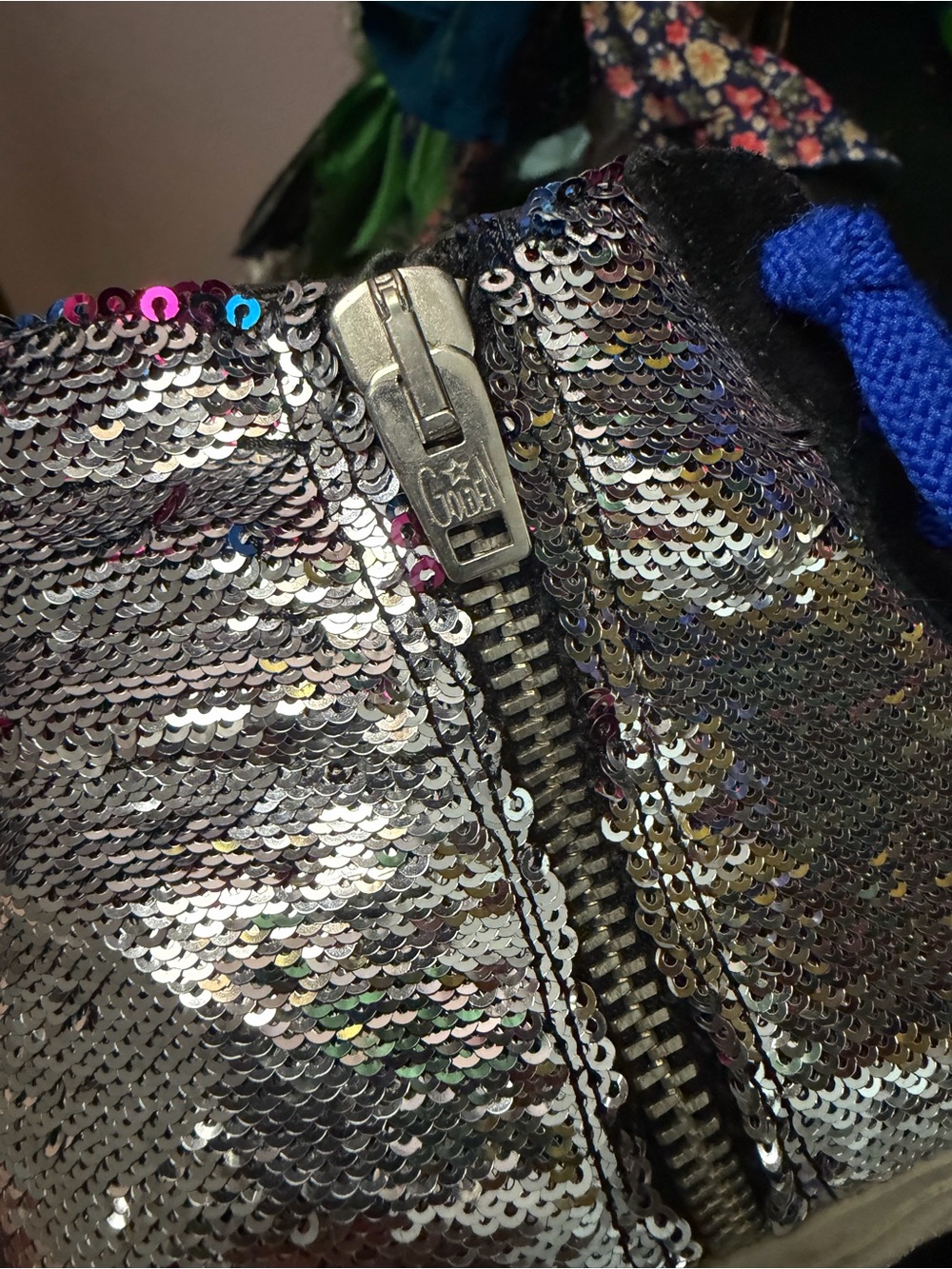 Golden Goose Slide Sequined High-Top Sneakers EU 36 - Picture 5 of 9